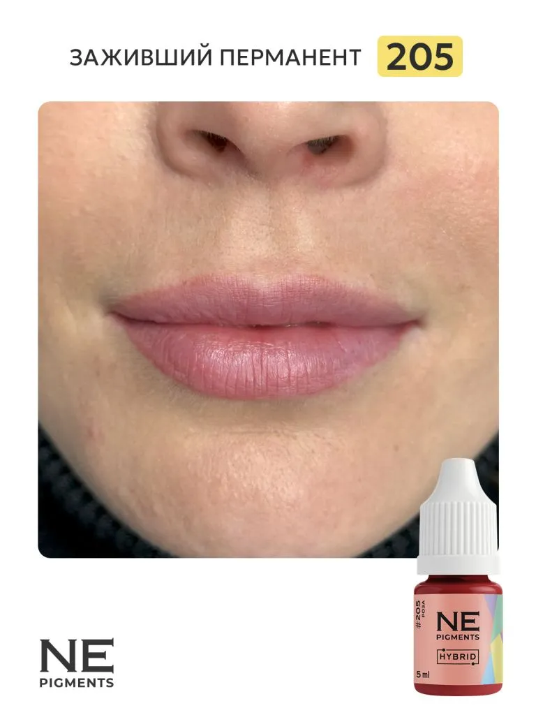 Пигмент для губ #205 Роза