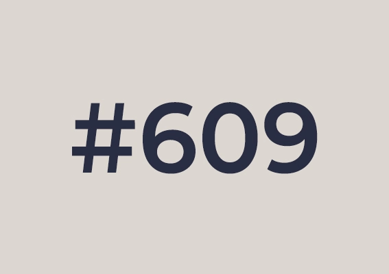 #609 