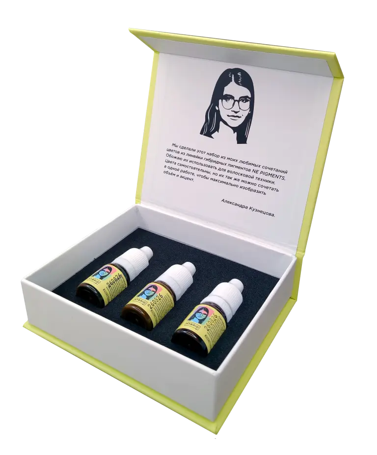 Kuznetsova Set #523, 3 ml. Перманентный макияж  от магазина Pigment 