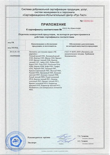 сертификат 2023